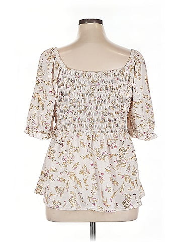 MELLODAY Short Sleeve Blouse (view 2)