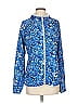 Tory Sport Print Blue Track Jacket Size 3 - photo 1