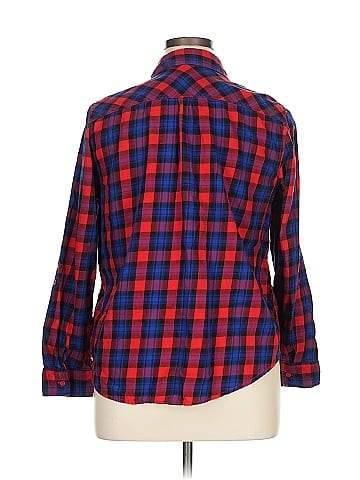 Faded Glory Long Sleeve Button-Down Shirt (view 2)