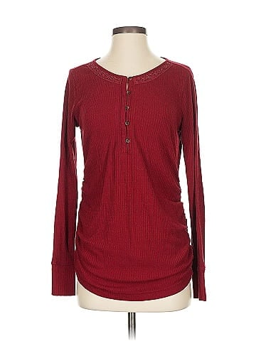 Jessica Simpson Long Sleeve Henley (view 1)