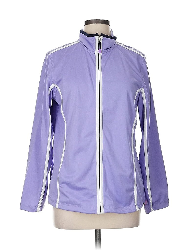 COLDWATER CREEK Pre-owned Track Jacket In Purple