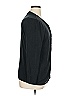 August Silk 100% Silk Black Silk Cardigan Size 1X - photo 3