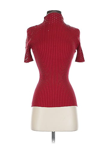 Cache Silk Pullover Sweater (view 1)