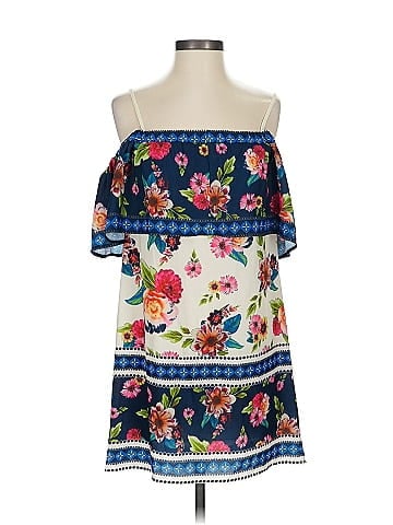 Blue Rain Casual Dress (view 1)