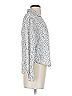Bella Dahl 100% Rayon Polka Dots Silver Long Sleeve Blouse Size XS - photo 3