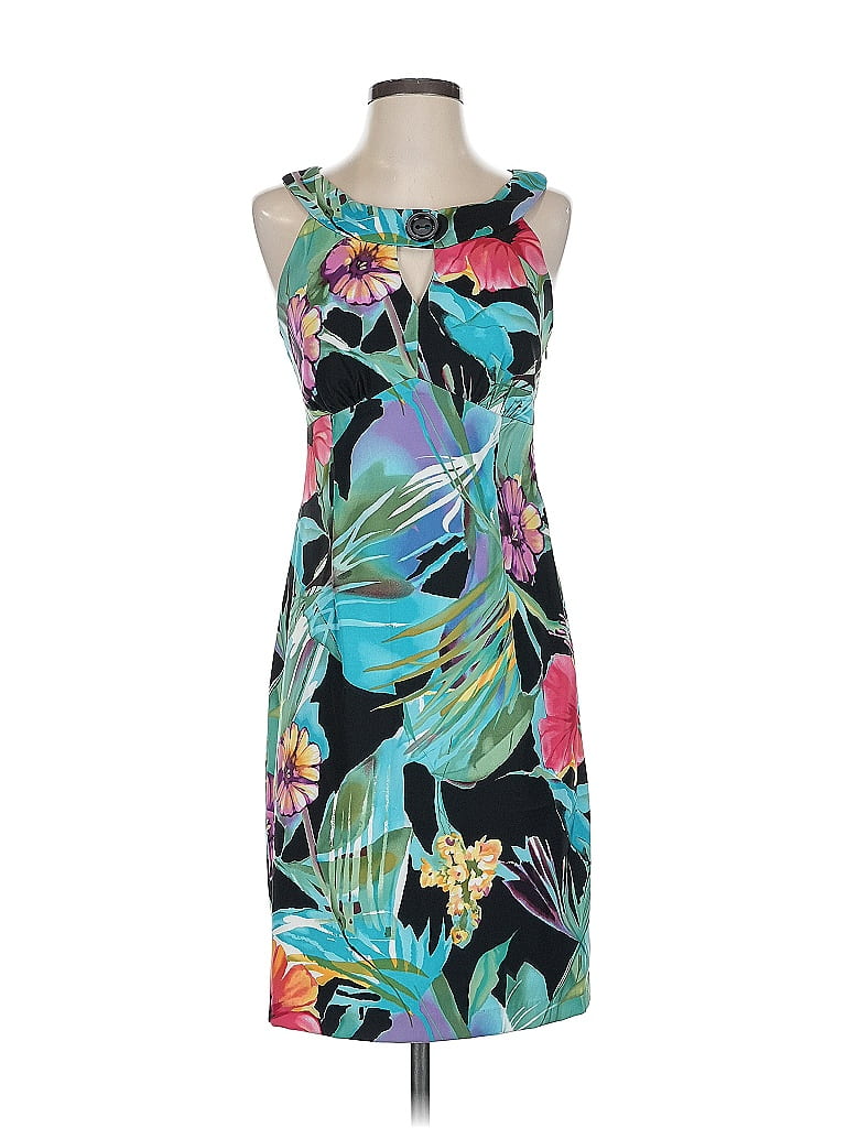 Pre-owned Dressbarn Cocktail Dress In Blue