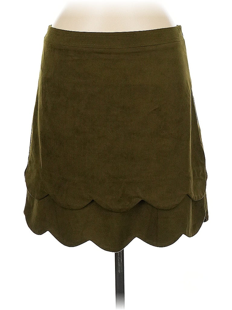 Pre-owned Very J Casual Skirt In Green