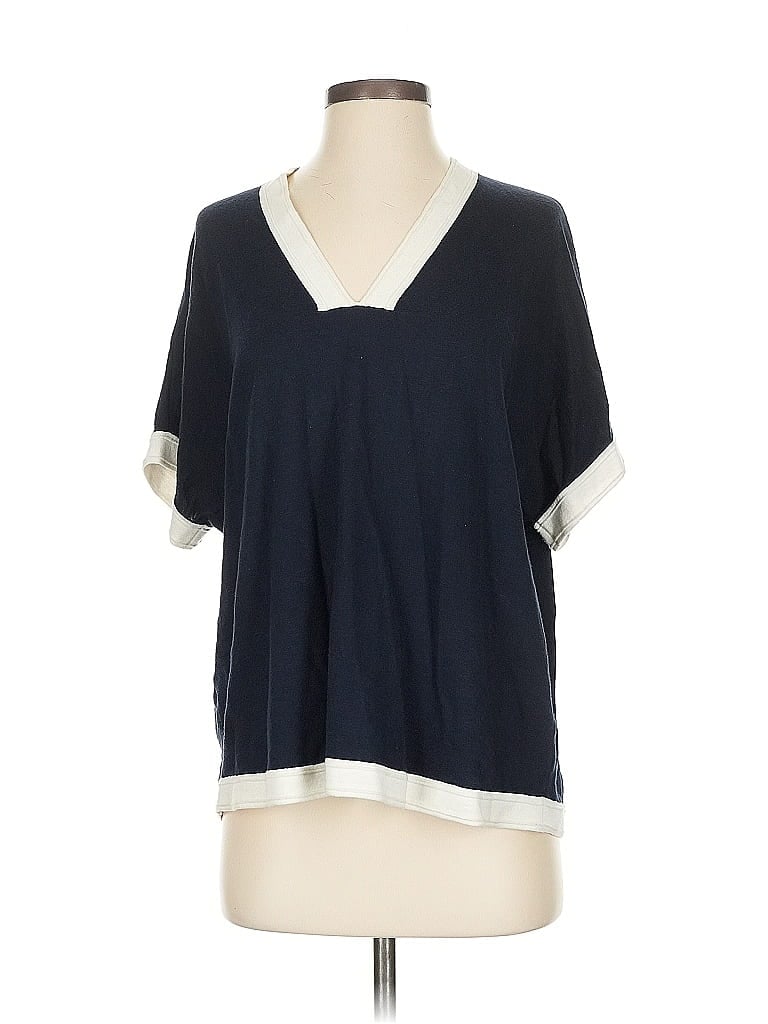 Pre-owned Vince Short Sleeve T-shirt In Blue