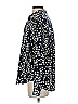 H&M 100% Polyester Print Blue Long Sleeve Blouse Size 4 - photo 5