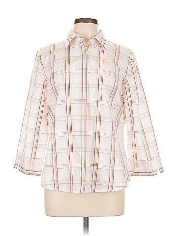 Faconnable 3/4 Sleeve Button-Down Shirt (view 1)