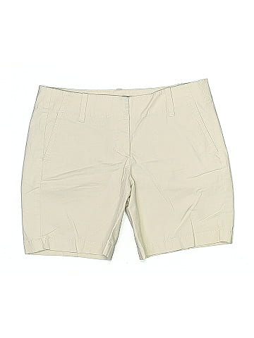 Ann Taylor Khaki Shorts (view 1)