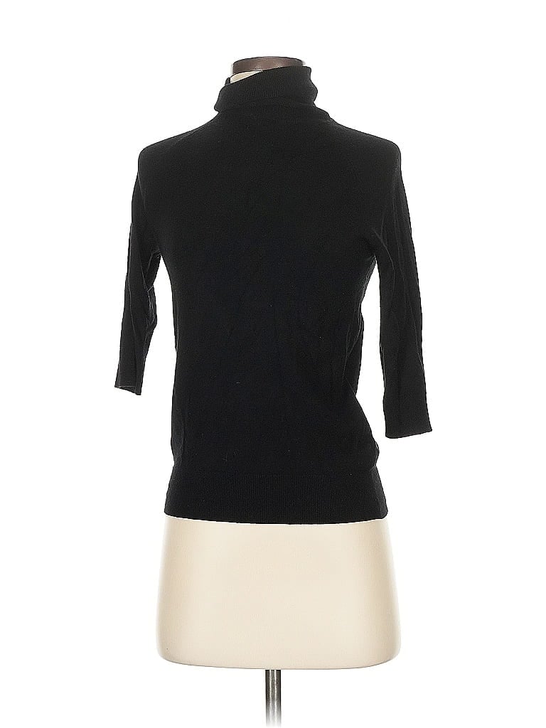 Pre-owned Zara Turtleneck Sweater In Black