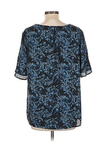 Roz & Ali Short Sleeve Blouse (view 2)