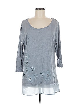 Logo By Lori Goldstein 3/4 Sleeve T Shirt