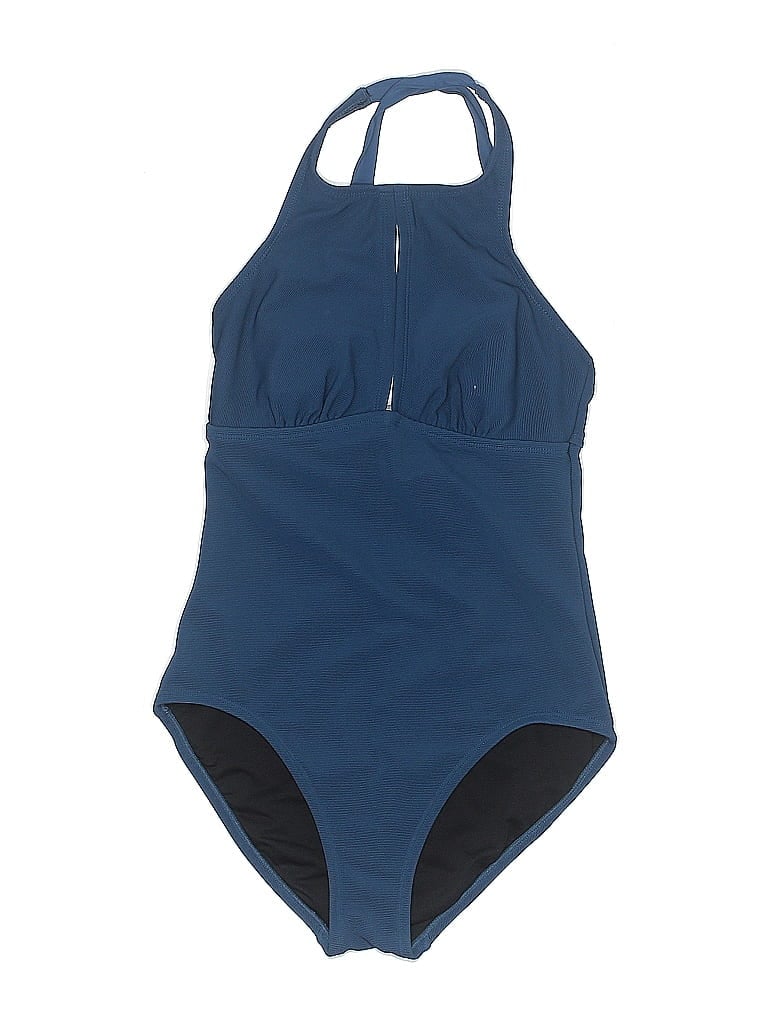 Pre-owned Kona Sol One Piece Swimsuit In Blue
