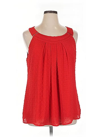 Roz & Ali Sleeveless Blouse (view 1)