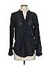 Mango Black Long Sleeve Blouse Size 4 - photo 1