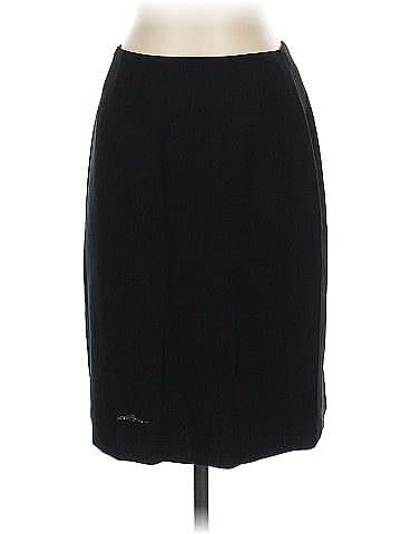 Linda Allard Ellen Tracy Wool Skirt (view 1)