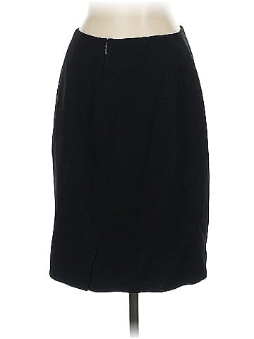 Linda Allard Ellen Tracy Wool Skirt (view 2)