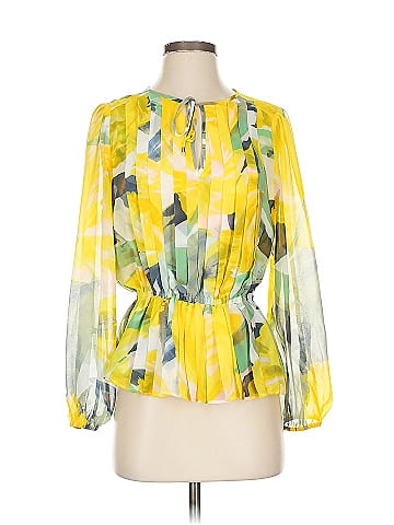 White House Black Market 3/4 Sleeve Blouse (view 1)