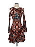Mara Hoffman Print Orange Cocktail Dress Size S - photo 1