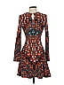 Mara Hoffman Print Orange Cocktail Dress Size S - photo 2