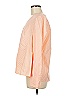 Akris Punto 100% Baumwolle Stripes Orange Long Sleeve Blouse Size 8 - photo 4