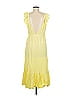BA&SH 100% Baumwolle Yellow Casual Dress Size M - photo 2