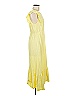BA&SH 100% Baumwolle Yellow Casual Dress Size M - photo 3