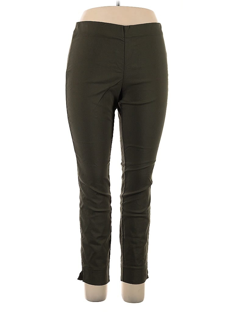 Who What Wear Green Active Pants Size 14 - photo 1