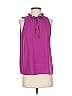 CeCe Purple Sleeveless Blouse Size S - photo 1