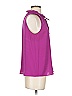 CeCe Purple Sleeveless Blouse Size S - photo 3