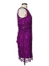 ML Monique Lhuillier 100% Polyester Purple Cocktail Dress Size 8 - photo 3