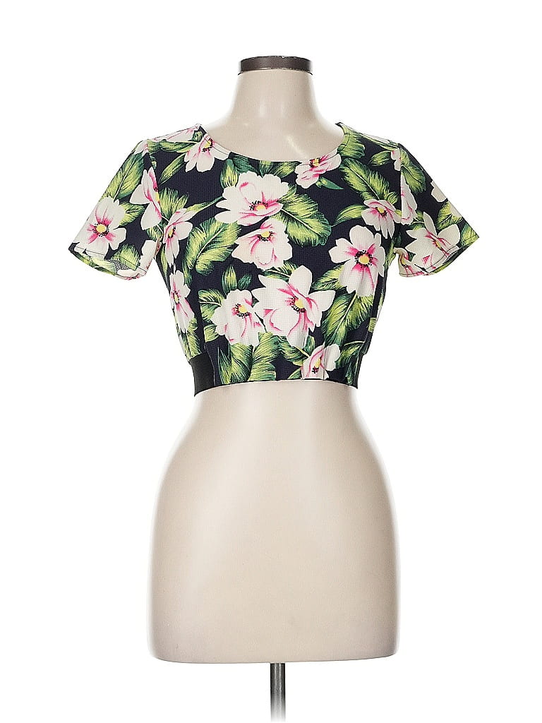 Pre-owned Tobi Short Sleeve T-shirt In Black