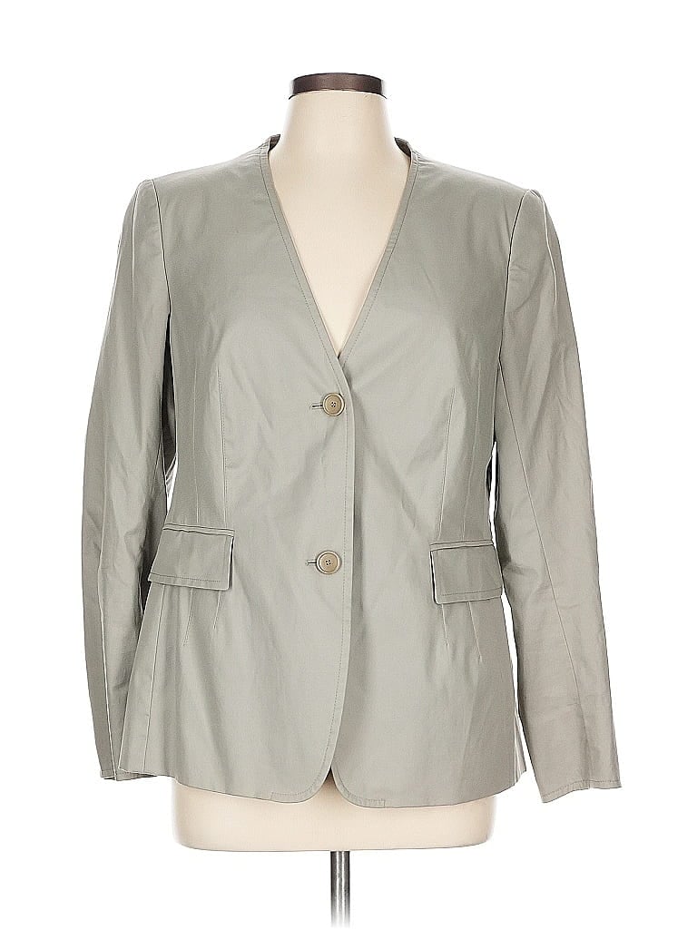 Akris Punto Gray Blazer Size 12 - photo 1