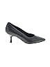 Pollini Gray Black Heels Size EU 35 - photo 1