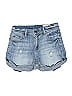 Cosmic Blue Love Blue Denim Shorts Size 25 waist - photo 1
