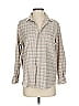Frank & Eileen 100% Cotton Plaid Tan Long Sleeve Button-Down Shirt Size XS - photo 1