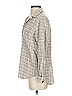 Frank & Eileen 100% Cotton Plaid Tan Long Sleeve Button-Down Shirt Size XS - photo 4