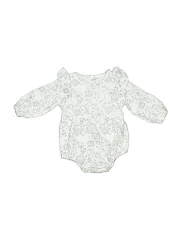 Shabby Chic Long Sleeve Onesie (view 1)