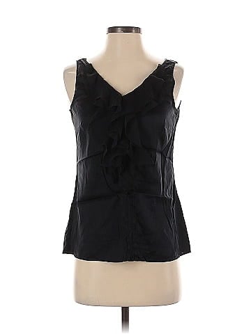 White House Black Market Sleeveless Silk Top (view 1)