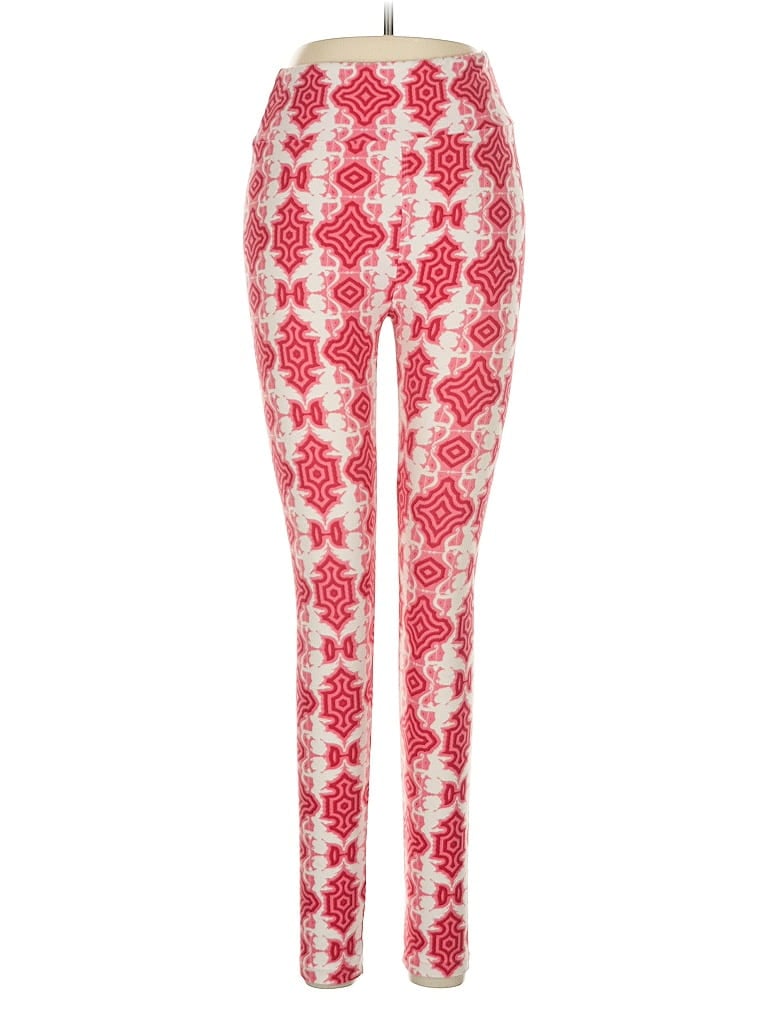 Pre-owned Lularoe Leggings In Red