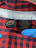 Wrangler Jeans Co Checkered-gingham Red Long Sleeve Button-Down Shirt 18-24 MO / 24 MO - photo 3