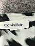 Calvin Klein 100% Polyester Print Silver Gray Long Sleeve Blouse Size S - photo 7