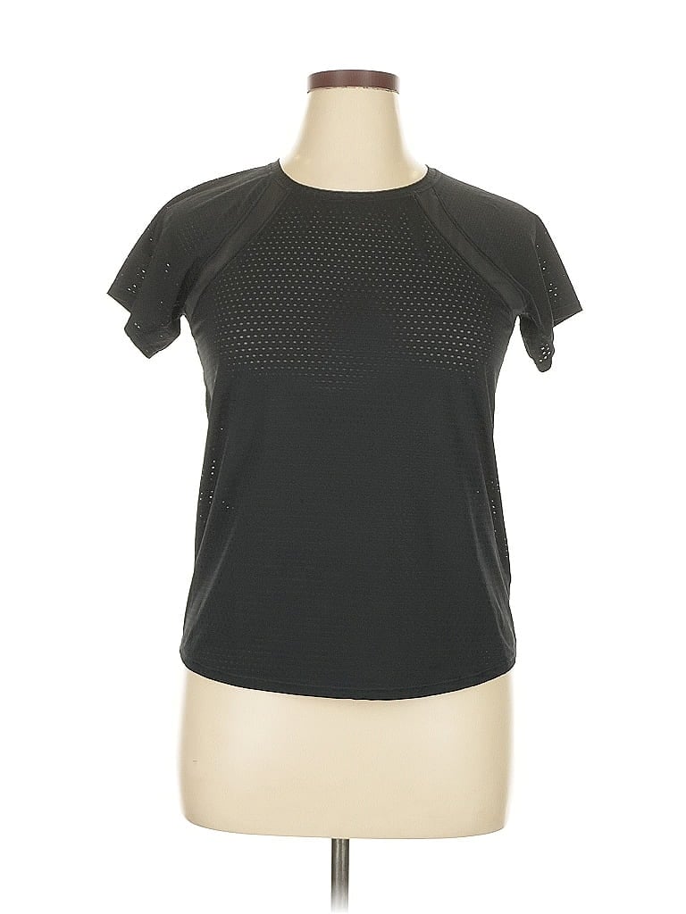 Pre-owned Athleta Active T-shirt In Black