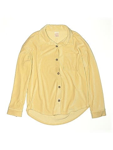 No Boundaries Long Sleeve Button-Down Shirt (view 1)