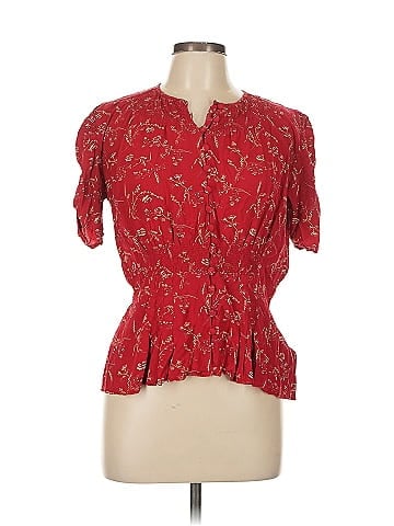 Polo by Ralph Lauren Short Sleeve Blouse (view 1)