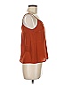 Sézane 100% Polyester Orange Sleeveless Blouse Size EU (FR) 38 / US 6 - photo 3