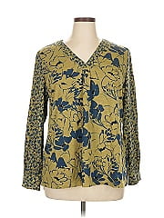 Belle By Kim Gravel Long Sleeve Blouse
