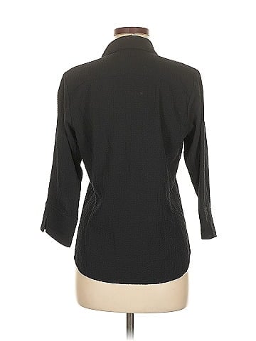Habitat 3/4 Sleeve Button-Down Shirt (view 2)